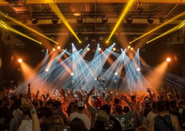 People watching a Live Music gig in Belfast