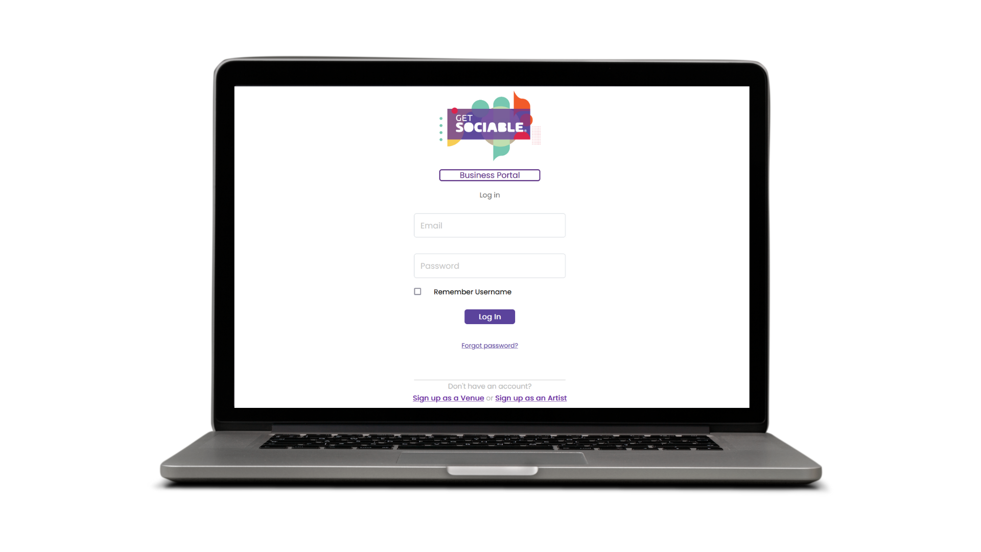 GetSociable Business Portal