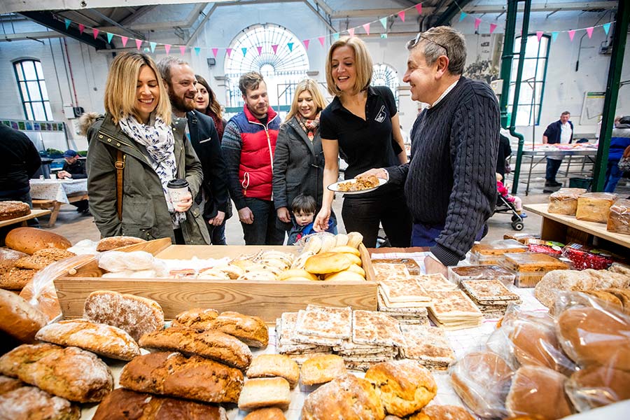 St George's Market. Where to eat in Belfast
